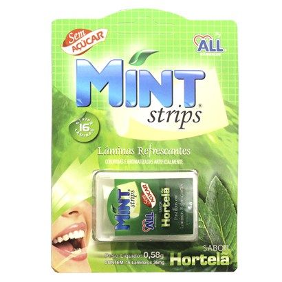 Lâmina Mint Strips Hortelã