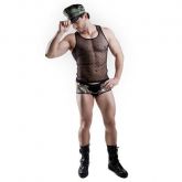 Fantasia Masculina Hot Flowers Soldado