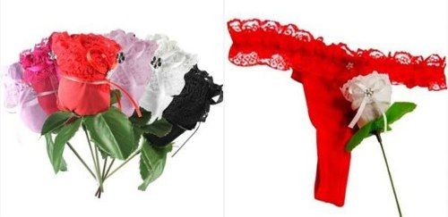 TANGA ROSINHA  PERFUMADA