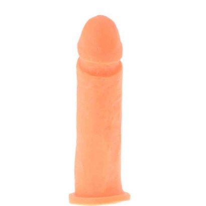 protese  em polivinílico com veias salientes 17,5 X 3,8cm
